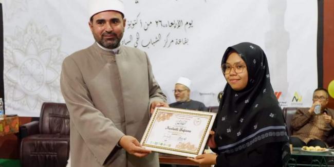Nurlaili Sufiana, Kader NWDI Peraih HSN Award 2022 di Mesir