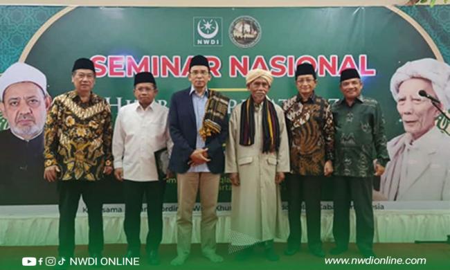 TGB M. Zainul Majdi : Seminar Nasional Tarekat Hizib Merupakan Ikhtiar Mensyiarkan Karya Ulama