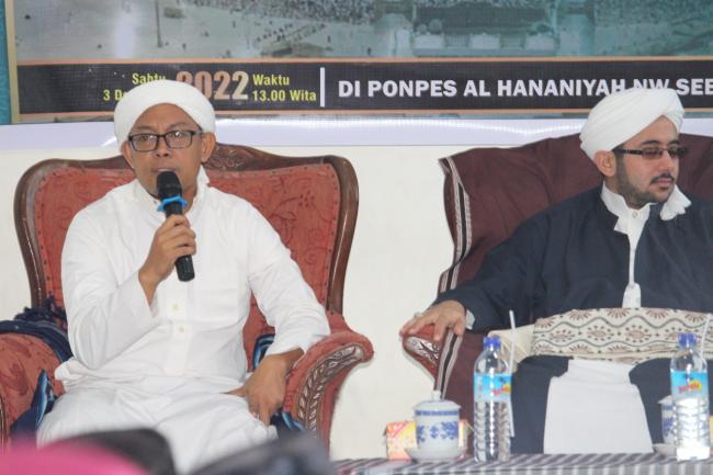 Ponpes Al-Hannaniyah NWDI Sebenge Gelar Pengajian Umum Bersama Syeikh Habib Ali (Yaman)
