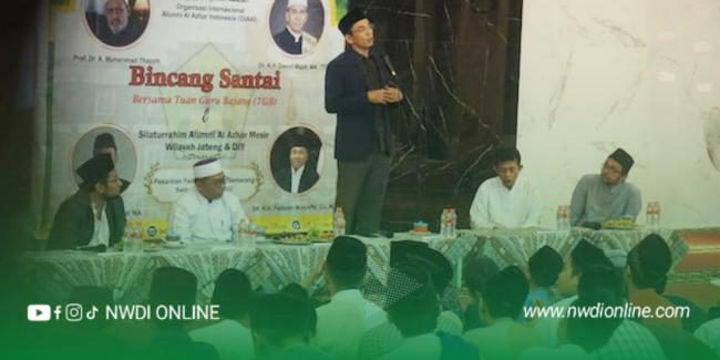 TGB Hadiri Hadiri Undangan Pengajian Ponpes Fadhlu Fadhlan Semarang