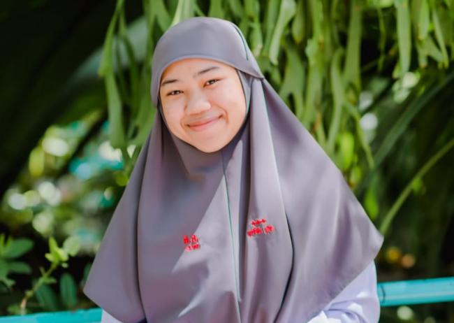 Sosok Nur Eman Yusoh, Mahasiswi Asing IAI Hamzanwadi Pancor Asal Thailand